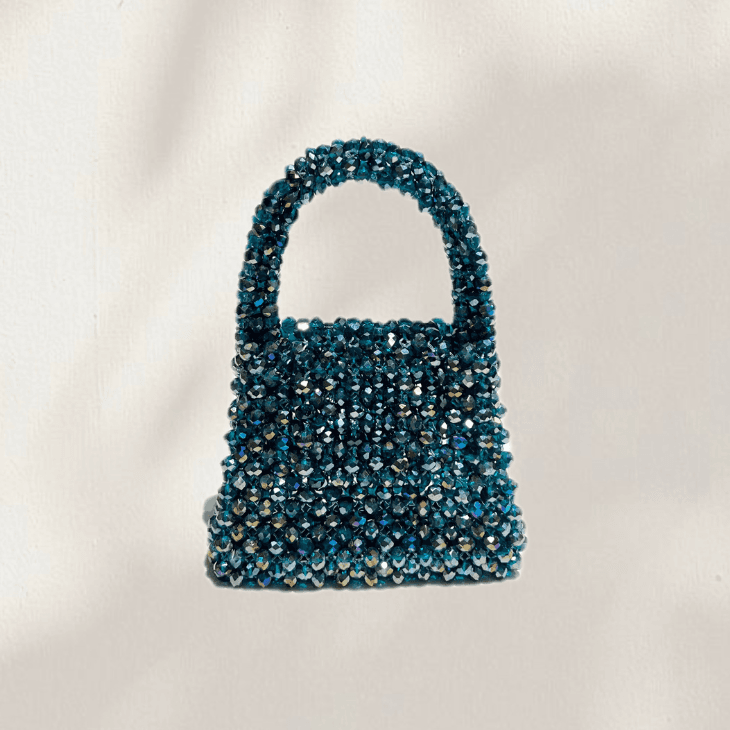 Crystal Greenery Mini Bag