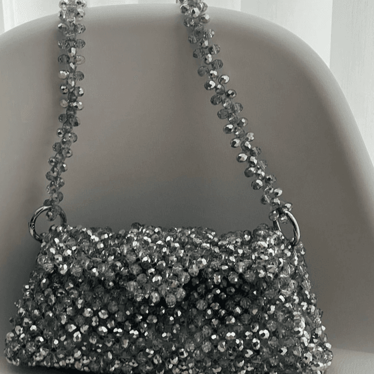 Silver Mirage Bag